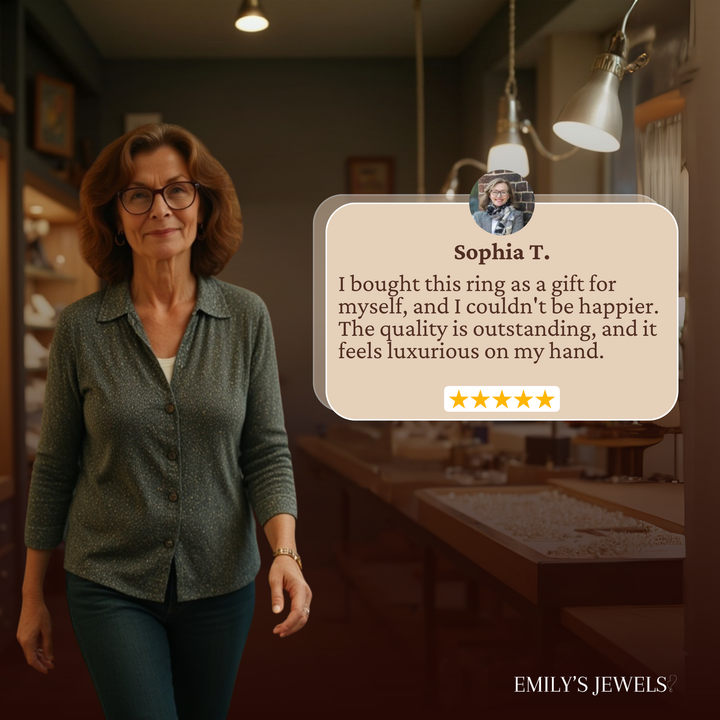 Deborah - Vintage Gold Plated Zirconia Ring