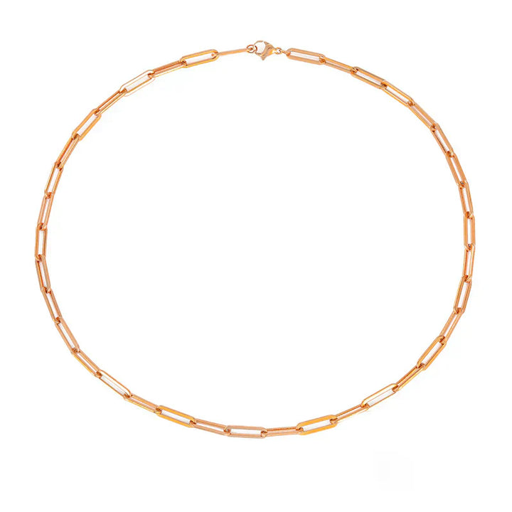 Archen Elegant Chain Necklace | White Gold