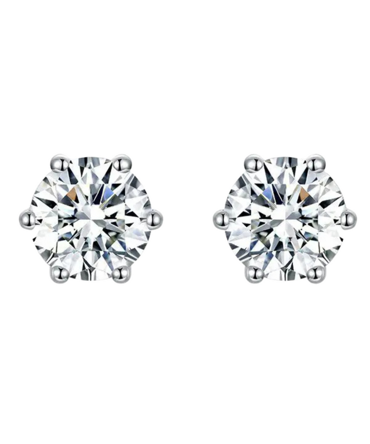 Destinee earrings | White gold