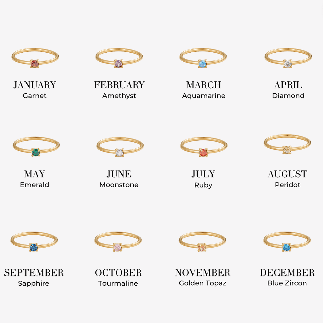 Birthstone Rings